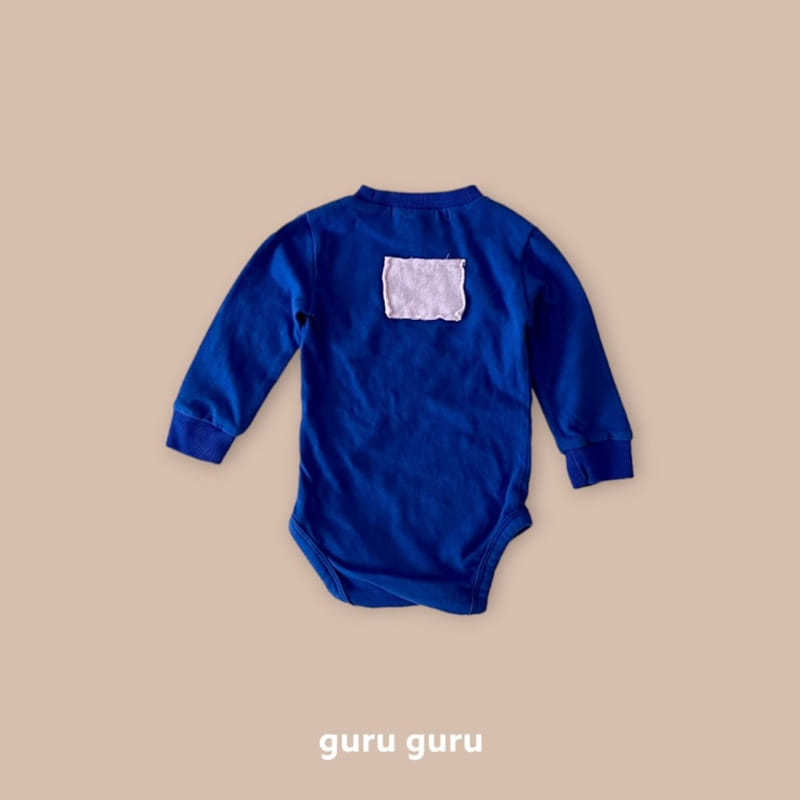 Guru Guru - Korean Baby Fashion - #babyoutfit - Patch Body Suit - 7