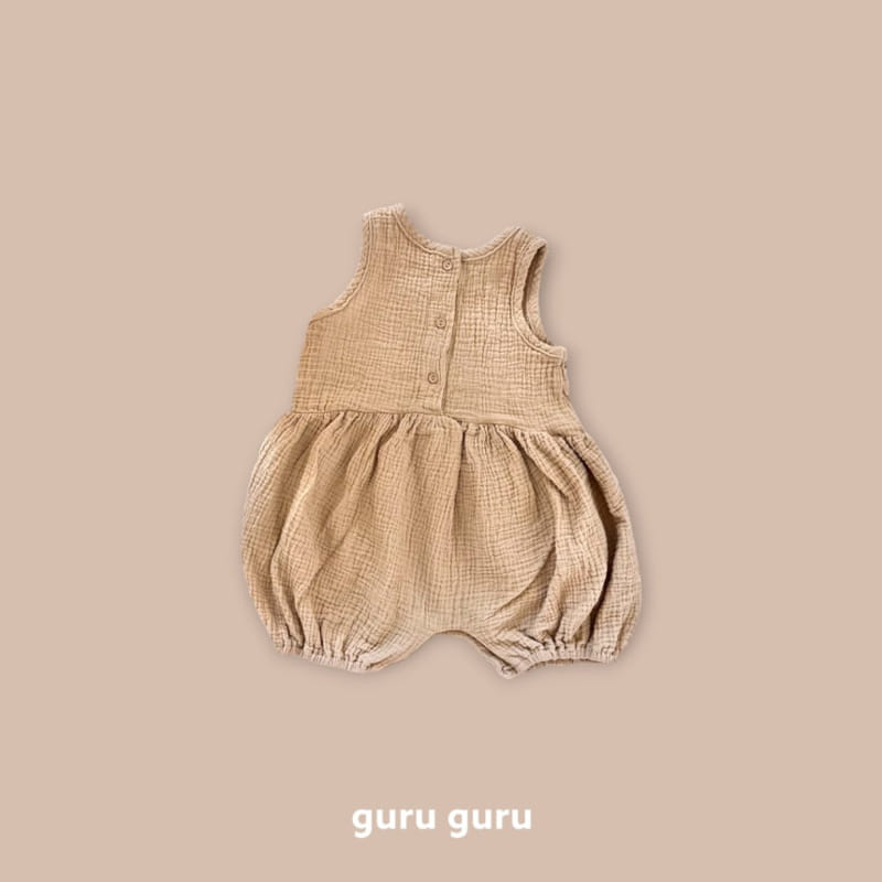Guru Guru - Korean Baby Fashion - #babyoutfit - Grasshopper Romper - 5