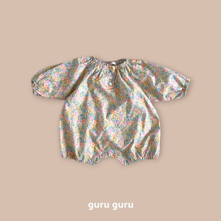 Guru Guru - Korean Baby Fashion - #onlinebabyshop - Garden Body Suit - 2