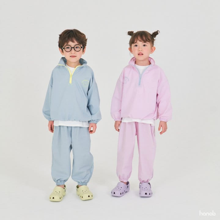 Hanab - Korean Children Fashion - #childofig - Anorak Top Bottom Set
