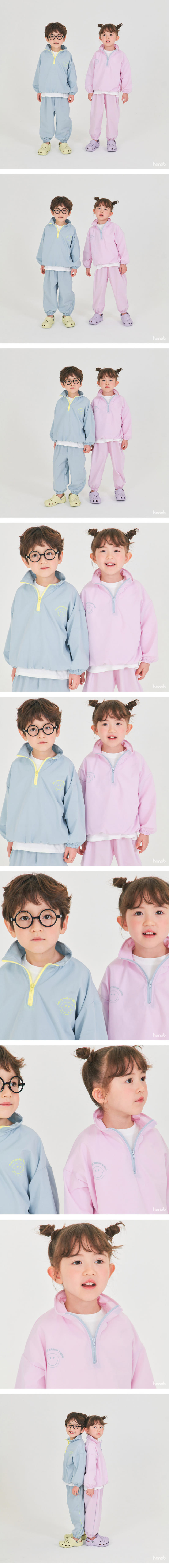 Hanab - Korean Children Fashion - #childrensboutique - Anorak Top Bottom Set - 2