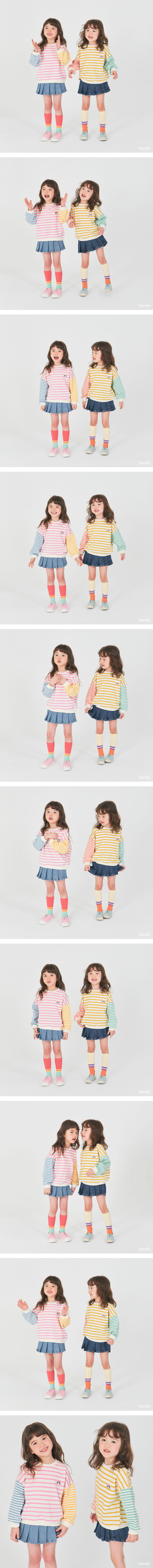 Hanab - Korean Children Fashion - #designkidswear - Three Color Sweatshirt - 2