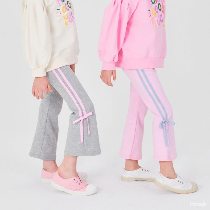 Hanab - Korean Children Fashion - #designkidswear - Ribbon Tape Pants