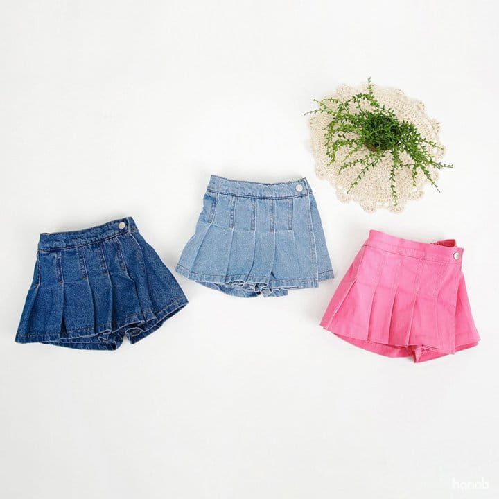 Hanab - Korean Children Fashion - #kidsstore - Wrinkle Skirt Pants