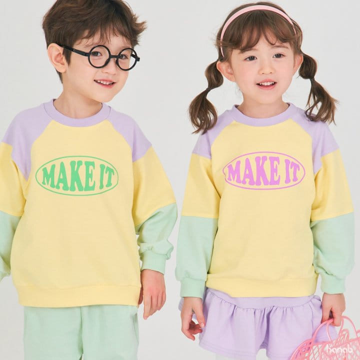 Hanab - Korean Children Fashion - #kidzfashiontrend - Make It Top Bottom Set - 2