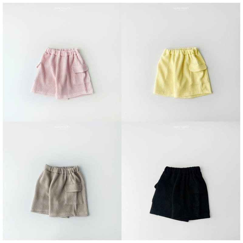 Haro Haro - Korean Children Fashion - #childofig - Knit Cargo Capri Shorts - 6