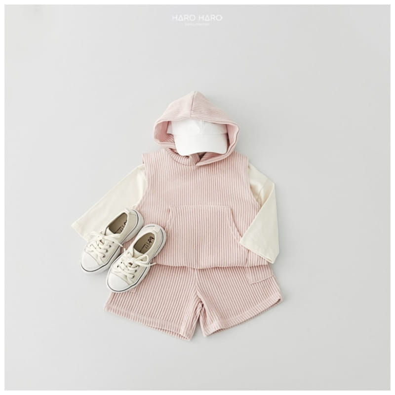 Haro Haro - Korean Children Fashion - #designkidswear - Knit Cargo Capri Shorts - 8