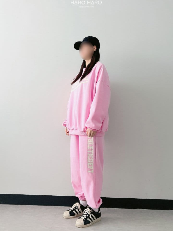 Haro Haro - Korean Children Fashion - #prettylittlegirls - Adult Lettering Jogger Pants - 8