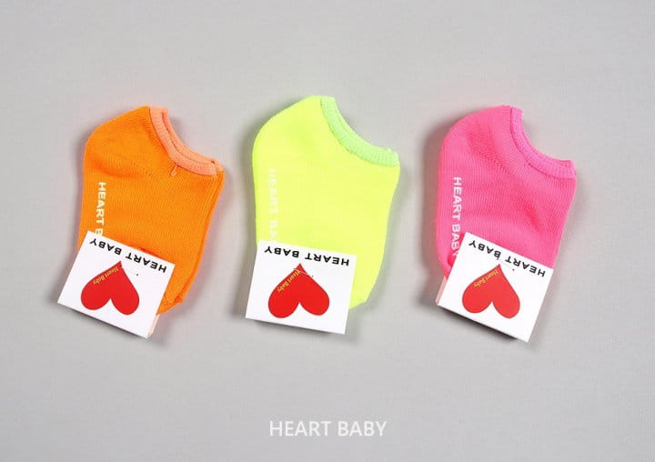 Heart Baby - Korean Baby Fashion - #babylifestyle - Neon Socks 