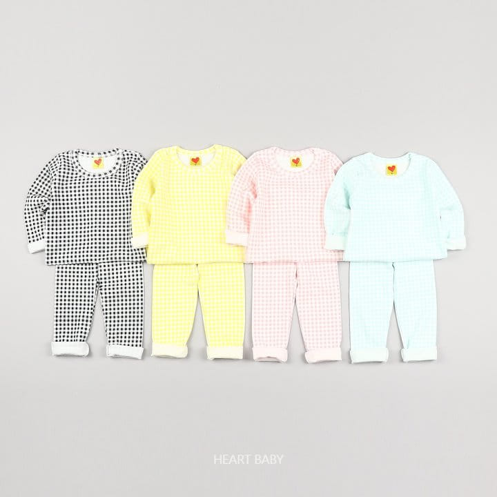 Heart Baby - Korean Children Fashion - #fashionkids - Check Check Easywear