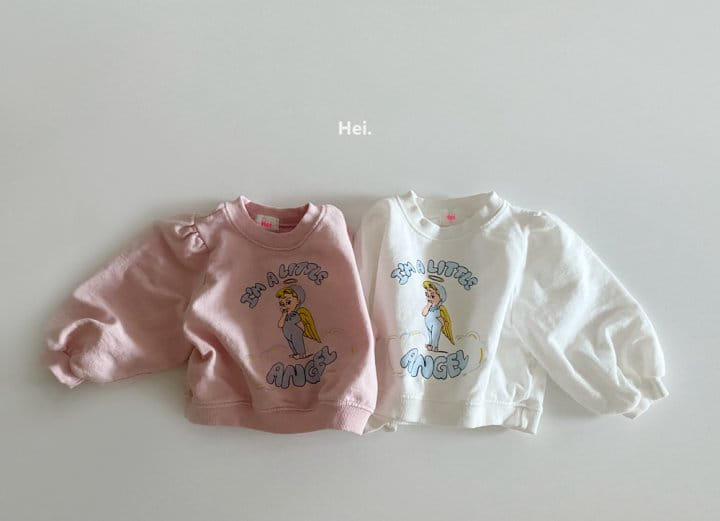Hei - Korean Children Fashion - #Kfashion4kids - Angel Puff Sweatshirt