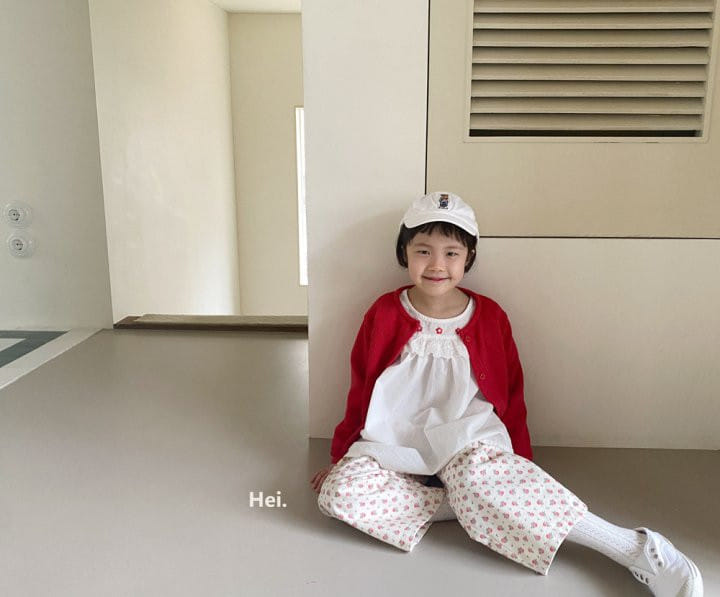 Hei - Korean Children Fashion - #discoveringself - Flower Blouse - 7