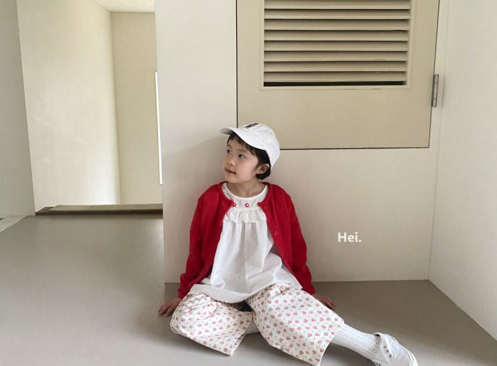 Hei - Korean Children Fashion - #fashionkids - Flower Blouse - 8