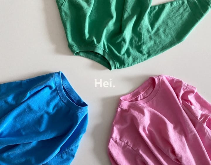 Hei - Korean Children Fashion - #kidsshorts - Pigment Tee