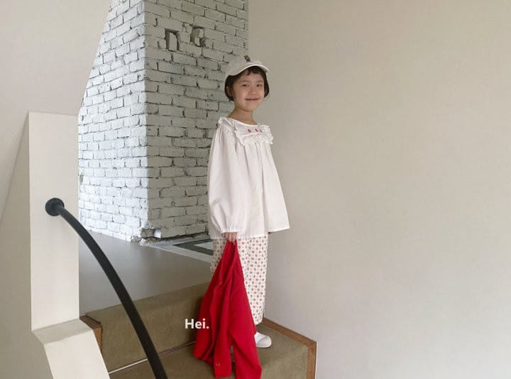 Hei - Korean Children Fashion - #kidsstore - Flower Blouse - 10