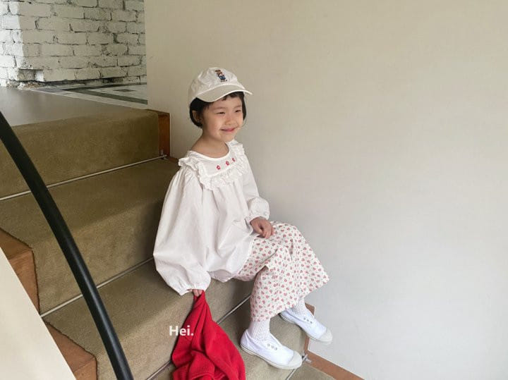 Hei - Korean Children Fashion - #kidzfashiontrend - Flower Blouse - 11