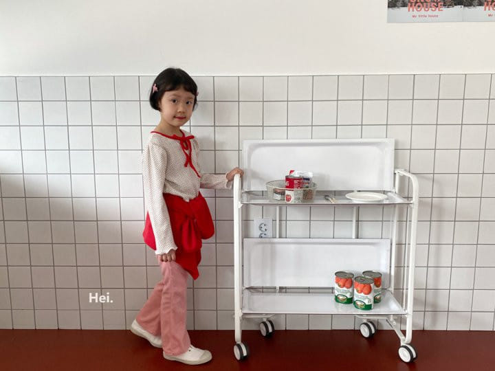 Hei - Korean Children Fashion - #littlefashionista - Terry Boots Cut Pants - 9