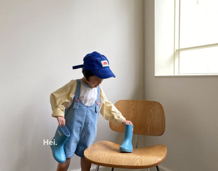 Hei - Korean Children Fashion - #todddlerfashion - Hey Dungarees - 8