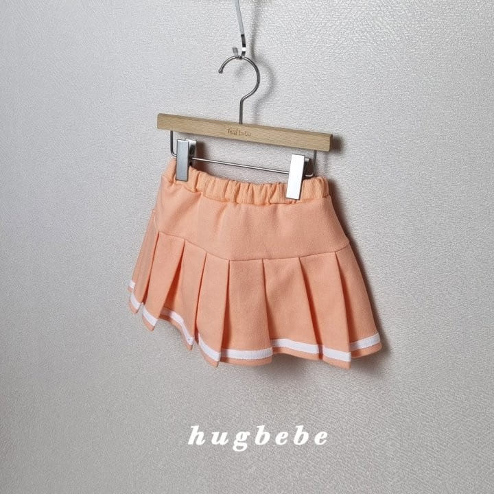 Hug Bebe - Korean Children Fashion - #Kfashion4kids - Tape Point Pleats Skirt