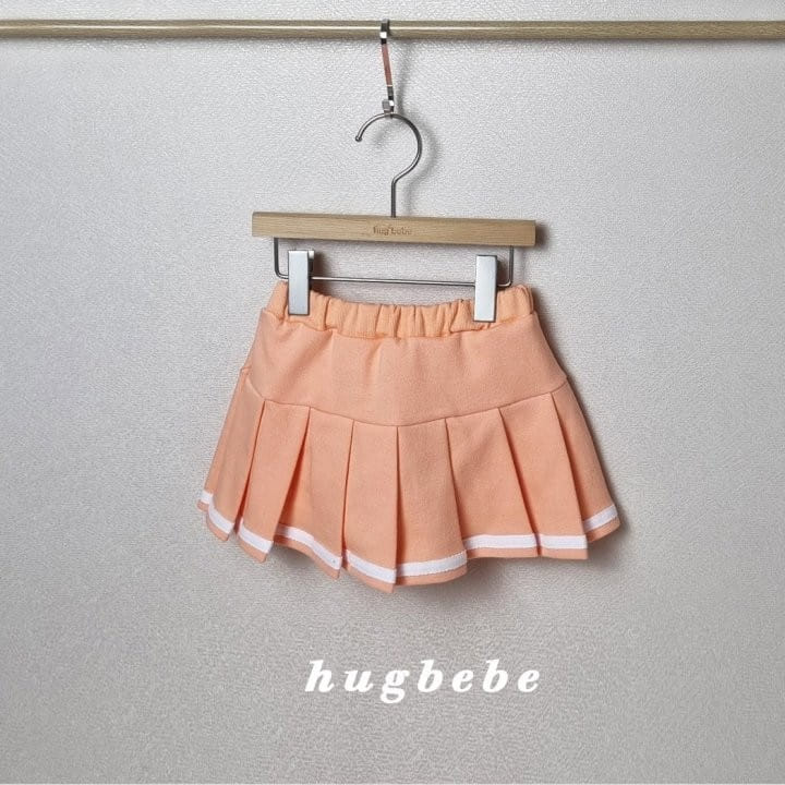 Hug Bebe - Korean Children Fashion - #magicofchildhood - Tape Point Pleats Skirt - 3