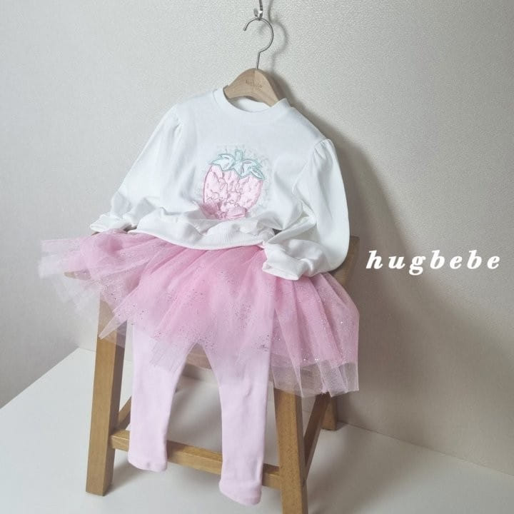 Hug Bebe - Korean Children Fashion - #prettylittlegirls - Berry Berry Sweatshirt