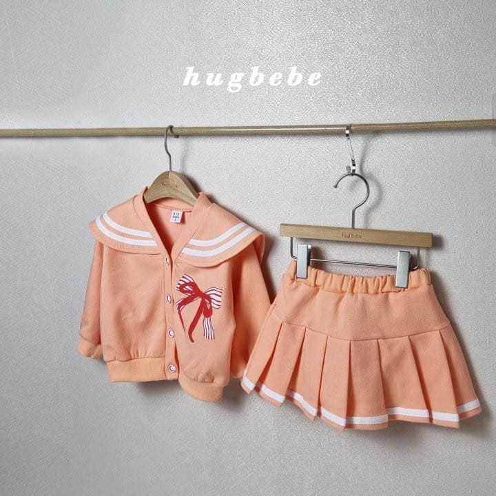 Hug Bebe - Korean Children Fashion - #todddlerfashion - Tape Point Pleats Skirt - 6