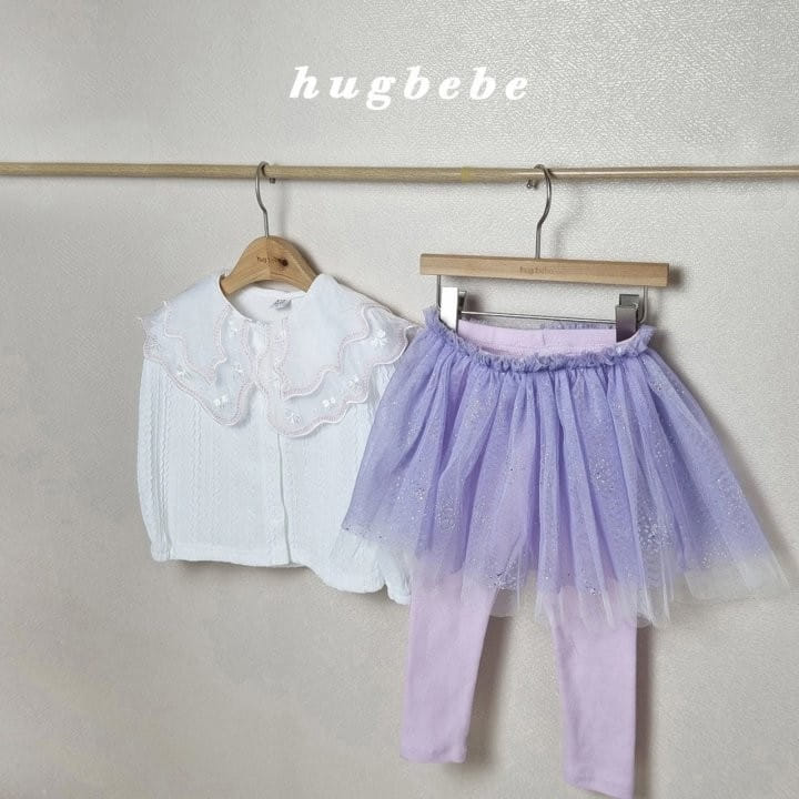 Hug Bebe - Korean Children Fashion - #prettylittlegirls - Twinkle Skirt Leggings - 4