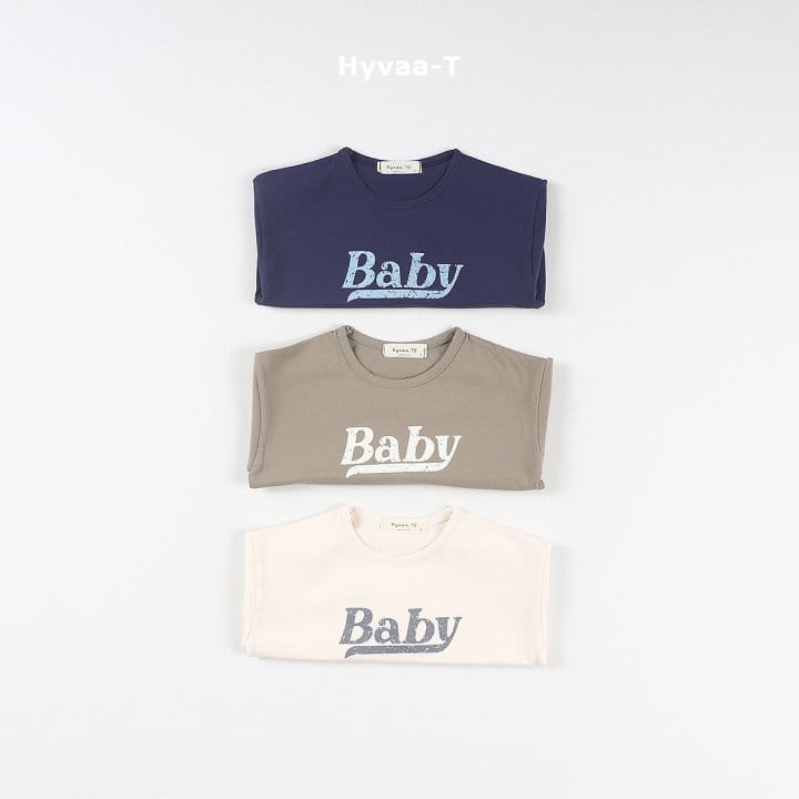 Hyvaa - Korean Children Fashion - #discoveringself - Baby Piping Tee