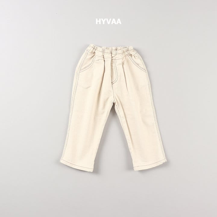 Hyvaa - Korean Children Fashion - #discoveringself - Patch Stitch Pants