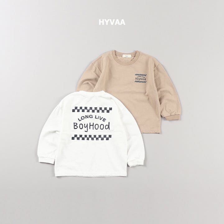 Hyvaa - Korean Children Fashion - #minifashionista - Check Borad Sweatshirt