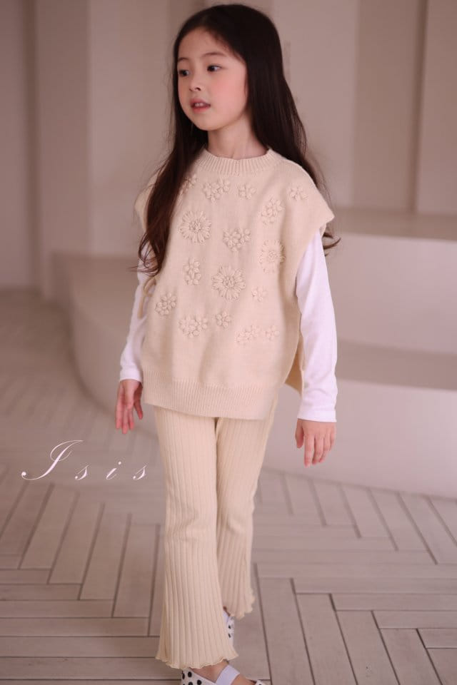 Isis - Korean Children Fashion - #childrensboutique - Flower Vest - 3
