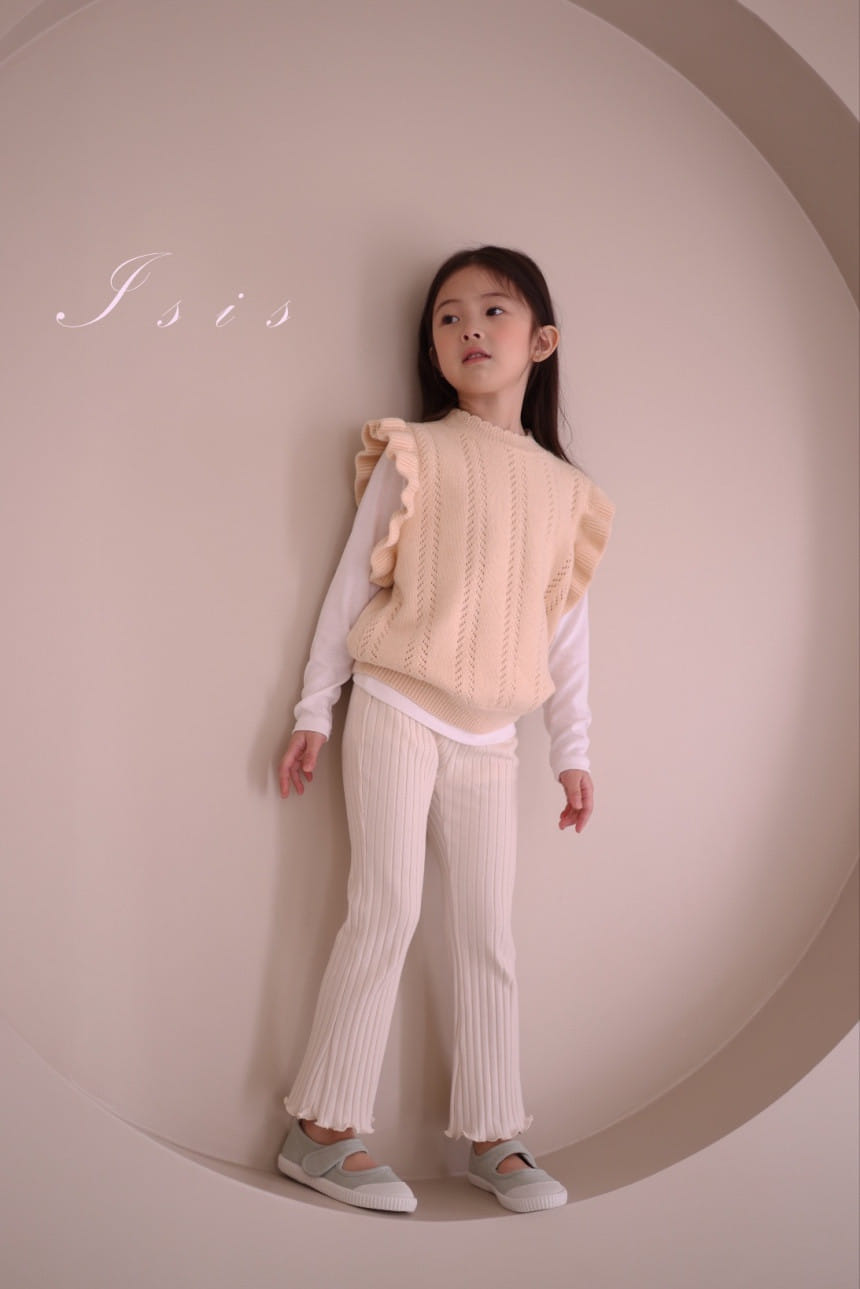 Isis - Korean Children Fashion - #discoveringself - Eyelet Wing Vest - 2