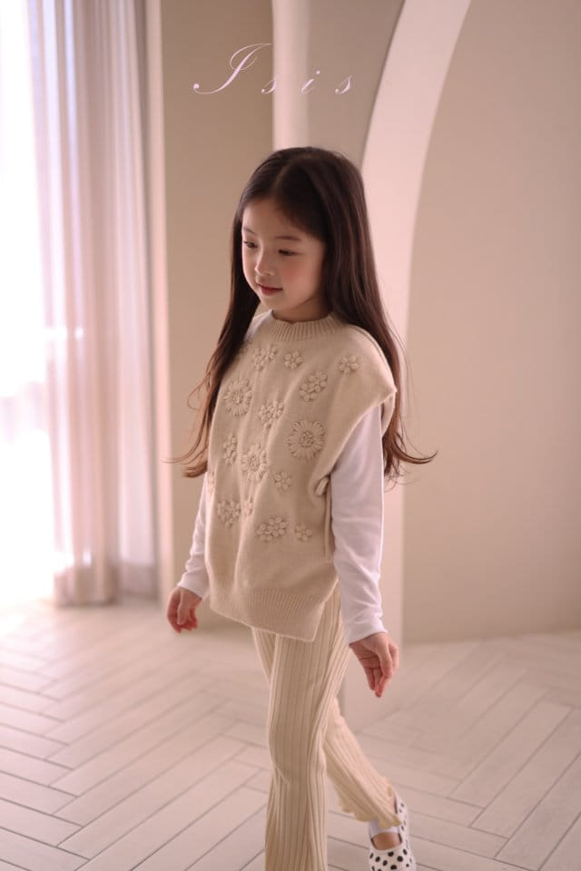 Isis - Korean Children Fashion - #fashionkids - Flower Vest - 6