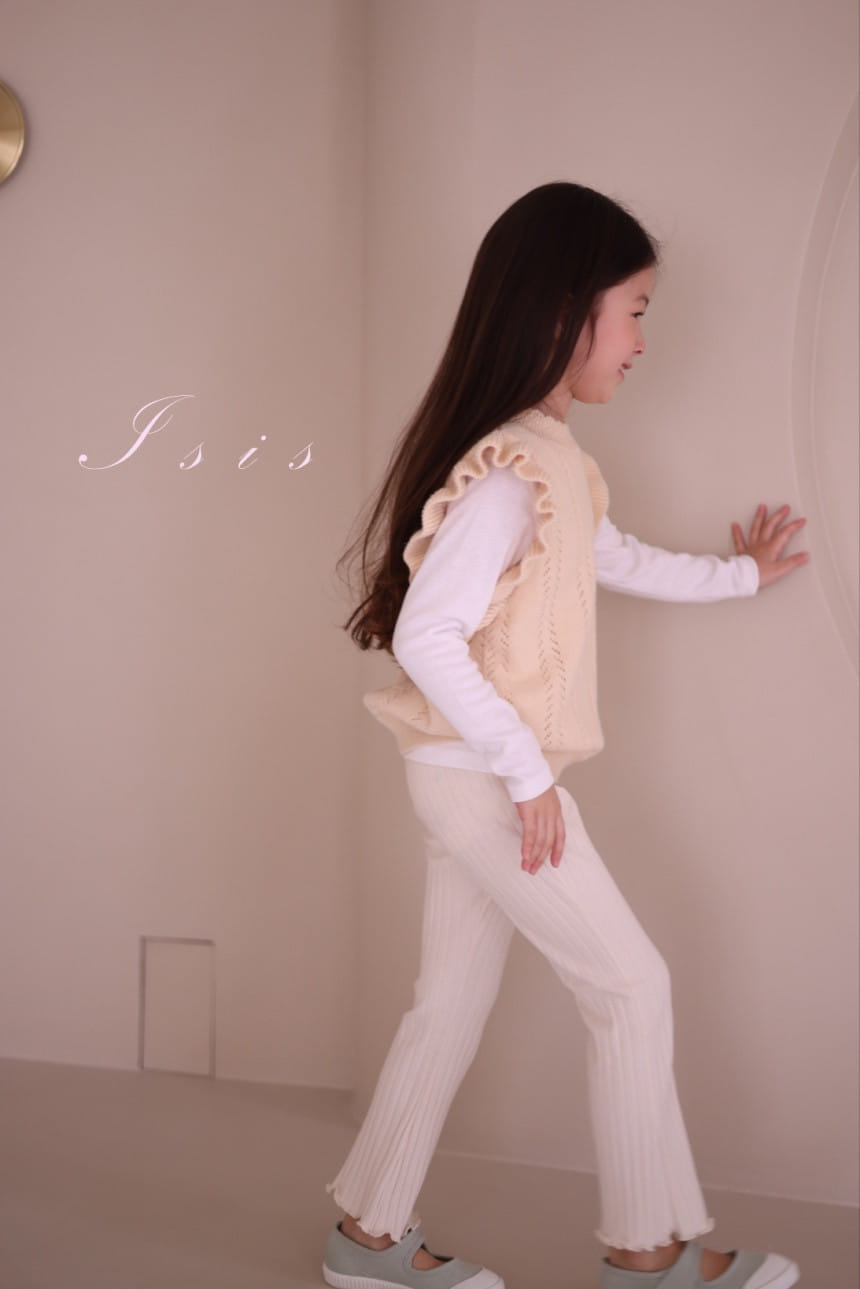 Isis - Korean Children Fashion - #fashionkids - Eyelet Wing Vest - 4