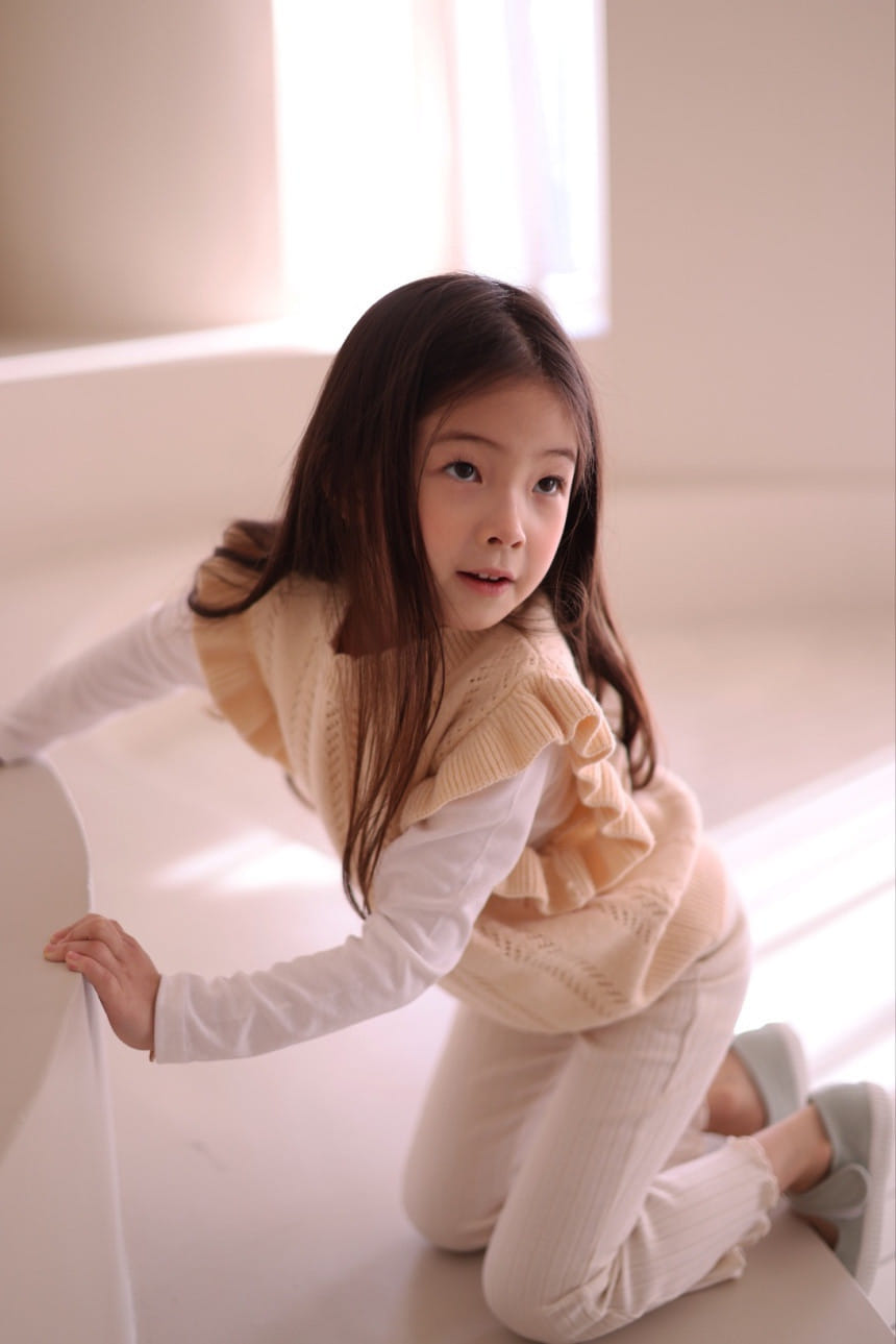 Isis - Korean Children Fashion - #littlefashionista - Eyelet Wing Vest - 8