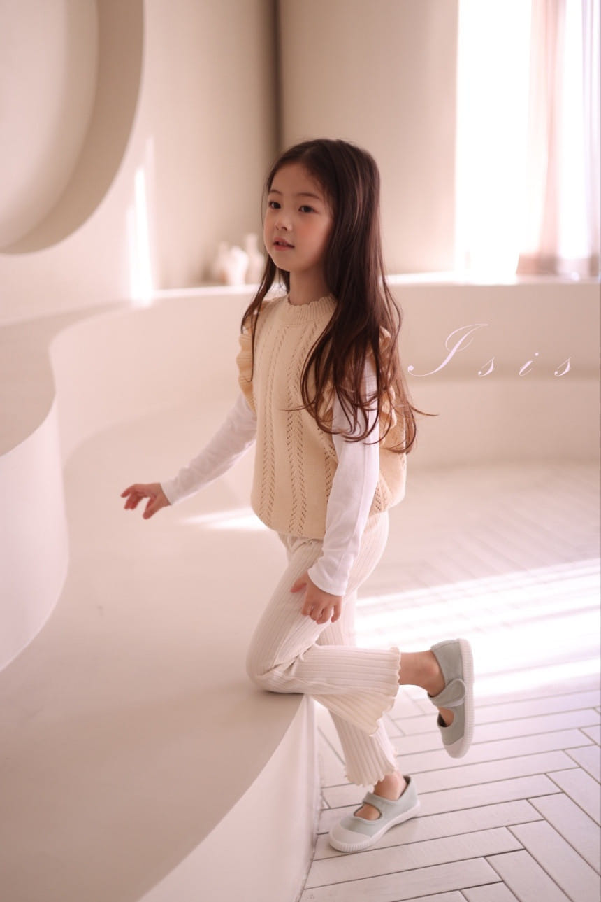 Isis - Korean Children Fashion - #magicofchildhood - Eyelet Wing Vest - 9