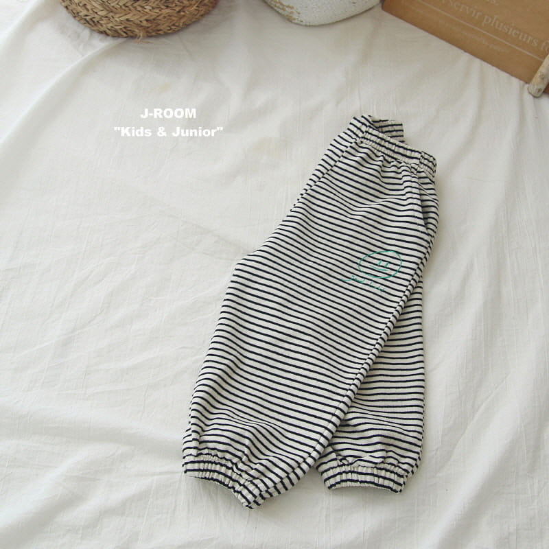 J-Room - Korean Children Fashion - #childrensboutique - ST Embroidery Jogger Pants - 4