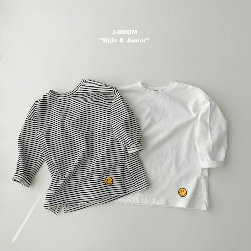 J-Room - Korean Children Fashion - #designkidswear - Embroidery Layered Long Tee