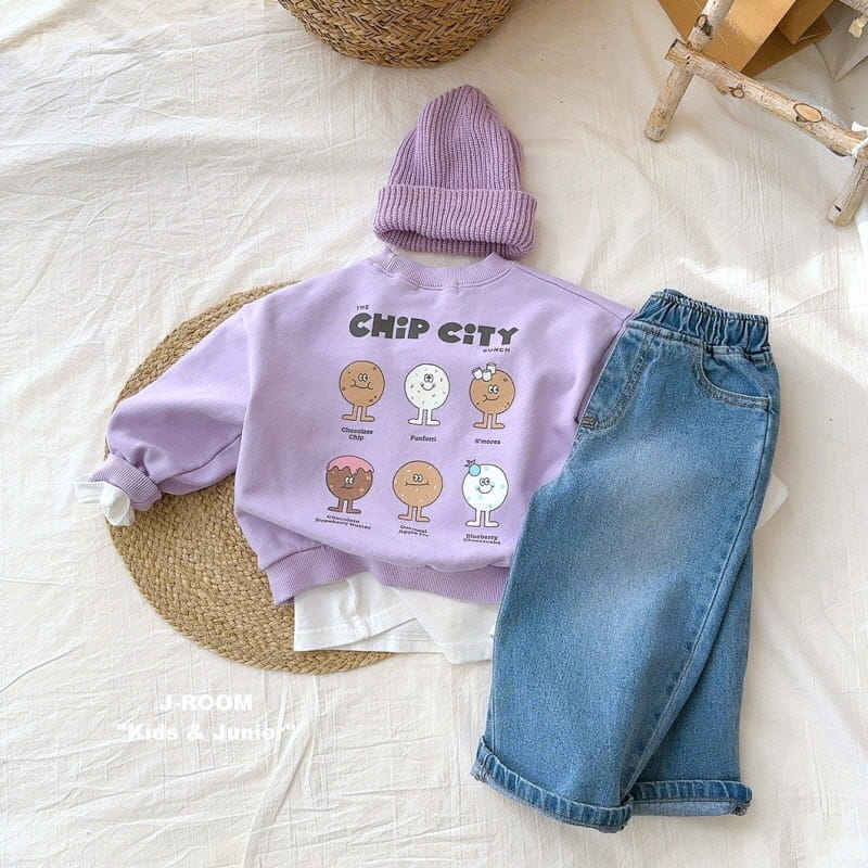 J-Room - Korean Children Fashion - #kidsshorts - Chip Chip Sweatshirt - 7