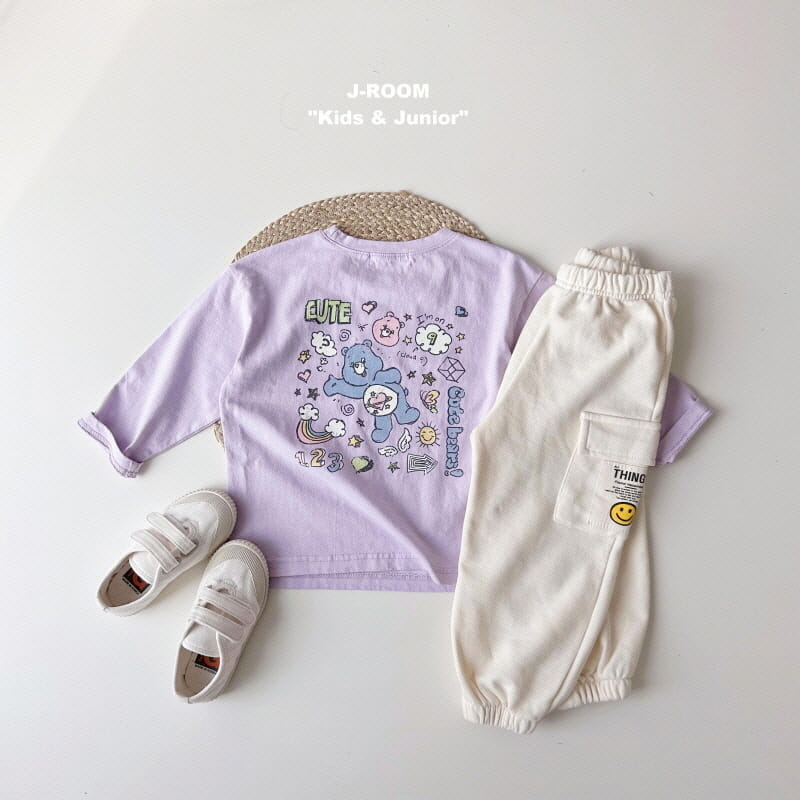 J-Room - Korean Children Fashion - #kidsstore - Color Bear Tee - 10