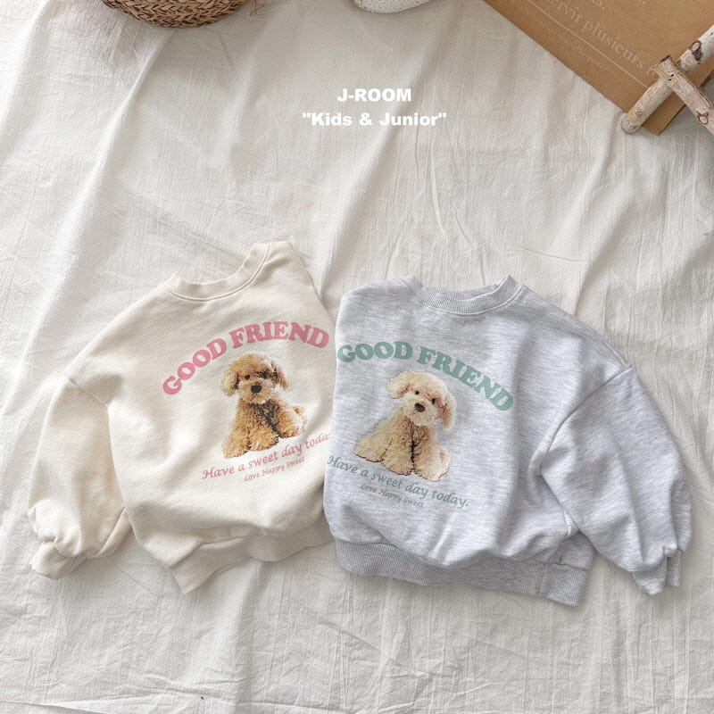 J-Room - Korean Children Fashion - #minifashionista - Puppy Sweatshirt