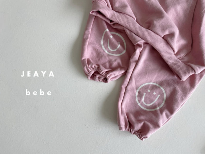 Jeaya & Mymi - Korean Baby Fashion - #babyboutiqueclothing - Smile Top Bottom Set - 2