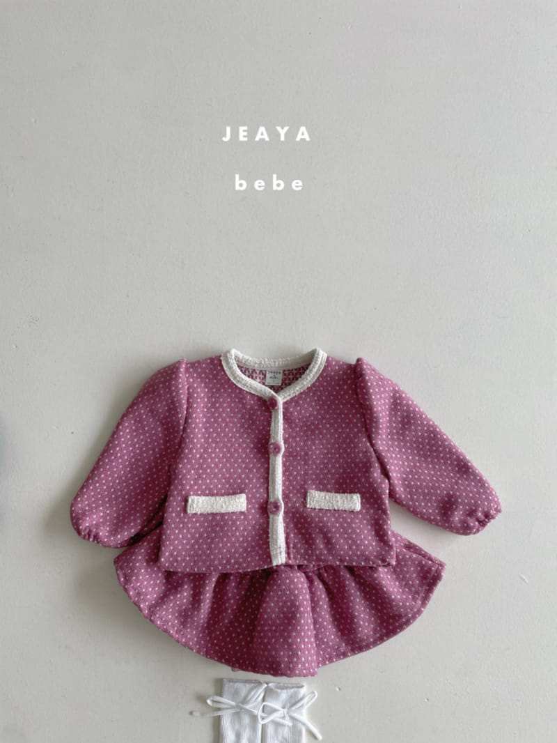 Jeaya & Mymi - Korean Baby Fashion - #babyfever - Dot Top Bottom Set - 2