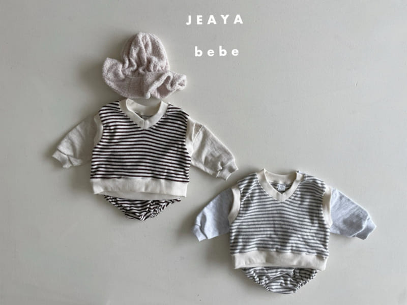 Jeaya & Mymi - Korean Baby Fashion - #babyfever - Terry Top Bottom Set - 9
