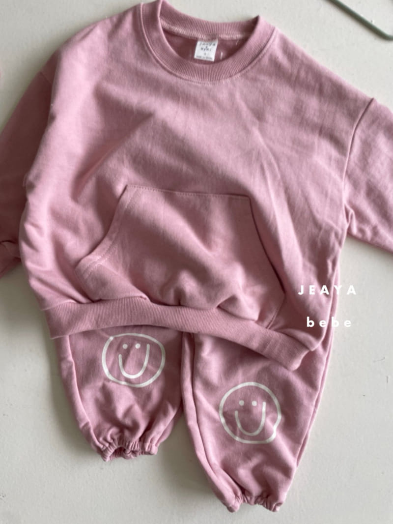 Jeaya & Mymi - Korean Baby Fashion - #babygirlfashion - Smile Top Bottom Set - 6