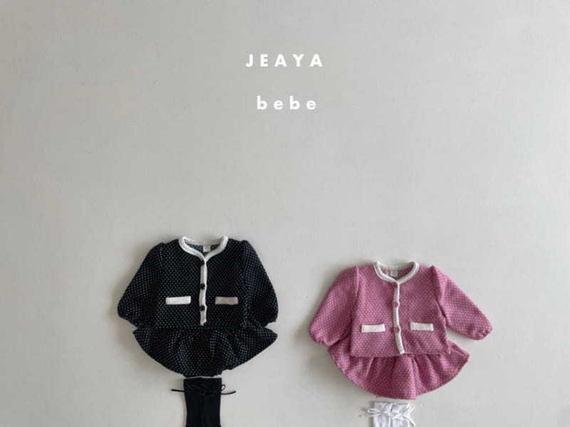 Jeaya & Mymi - Korean Baby Fashion - #babygirlfashion - Dot Top Bottom Set - 4