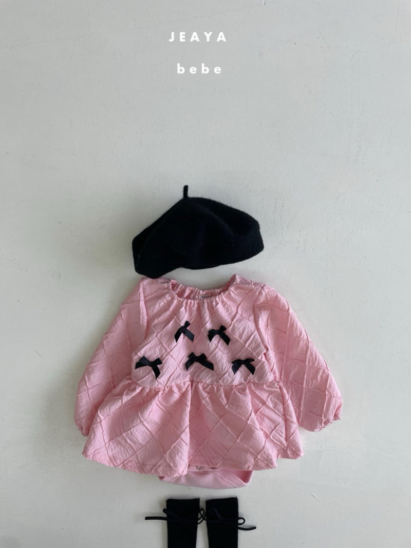 Jeaya & Mymi - Korean Baby Fashion - #babyoninstagram - Mini Ribbon One-Piece - 9