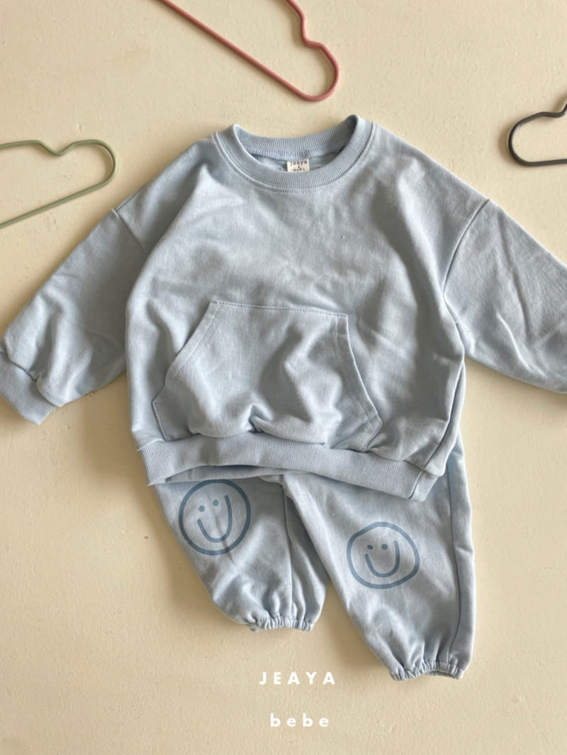 Jeaya & Mymi - Korean Baby Fashion - #babyoninstagram - Smile Top Bottom Set - 8
