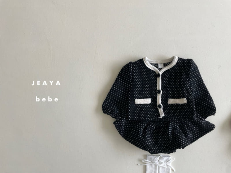 Jeaya & Mymi - Korean Baby Fashion - #babyootd - Dot Top Bottom Set - 6