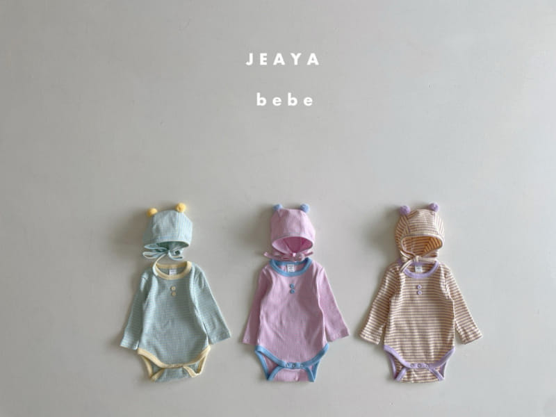 Jeaya & Mymi - Korean Baby Fashion - #babyootd - Pon Pong Body Suit - 3